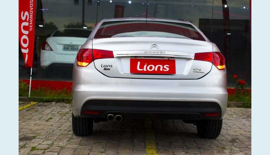 CITROËN C4 LOUNGE ORIGINE 1.6 THP FLEX AUT. 4P - PRATA - 2018 Foto 3 (Grande)