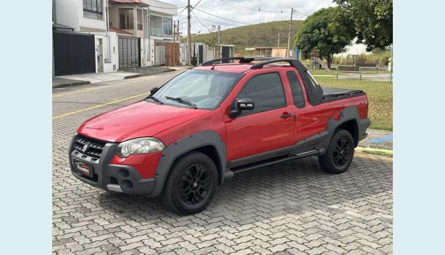 FIAT STRADA ADVENTURE LOCKER 1.8 8V FLEX MANUAL 4P - VERMELHO - 2010 Foto 3 (Grande)