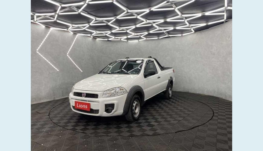 FIAT STRADA HARD WORKING 1.4 FLEX MANUAL 2P - BRANCO - 2020 Foto 3 (Grande)