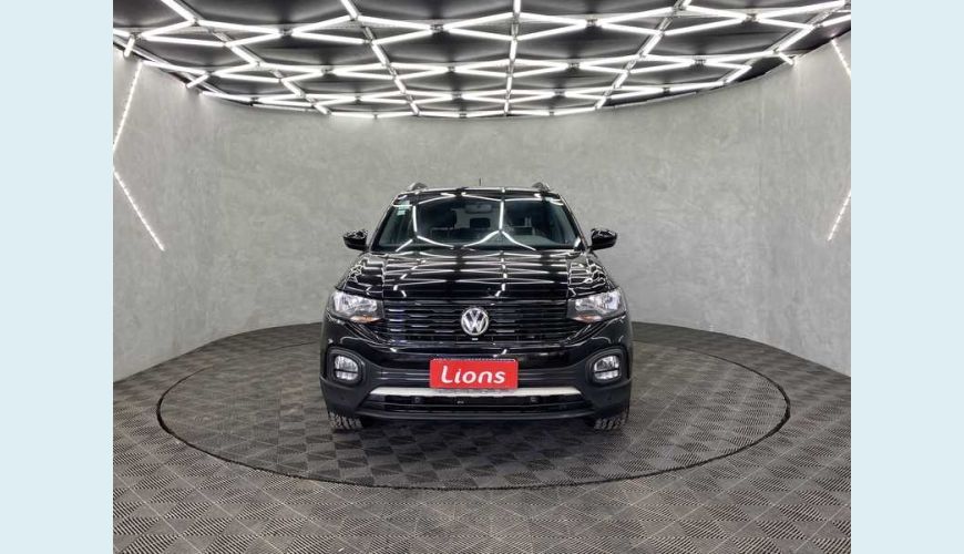 VOLKSWAGEN VOLKSWAGEN T-CROSS 1.0 200 TSI 12V FLEX AUT. 4P - PRETO - 2020 Foto 3 (Grande)