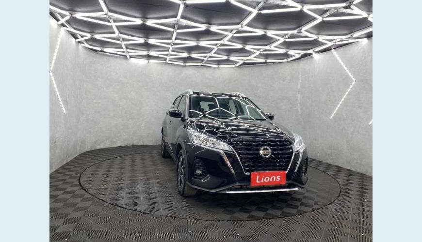 NISSAN KICKS SENSE 1.6 FLEX AUT. 4P - PRETO - 2022 Foto 3 (Grande)