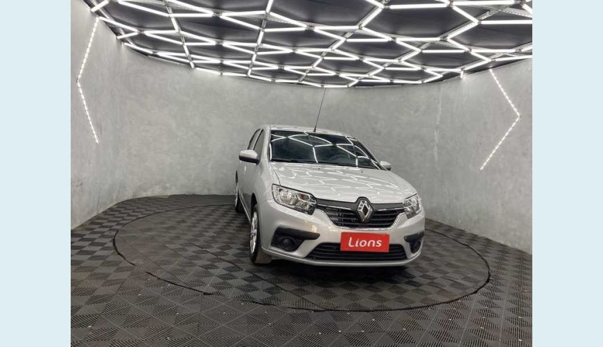RENAULT RENAULT LOGAN ZEN 1.0 12V SCE FLEX MANUAL 4P - PRATA - 2020 Foto 3 (Grande)