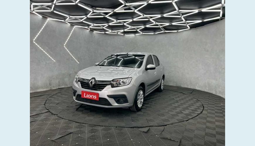 RENAULT LOGAN ZEN 1.0 12V FLEX MANUAL 4P - PRATA - 2021 Foto 3 (Grande)