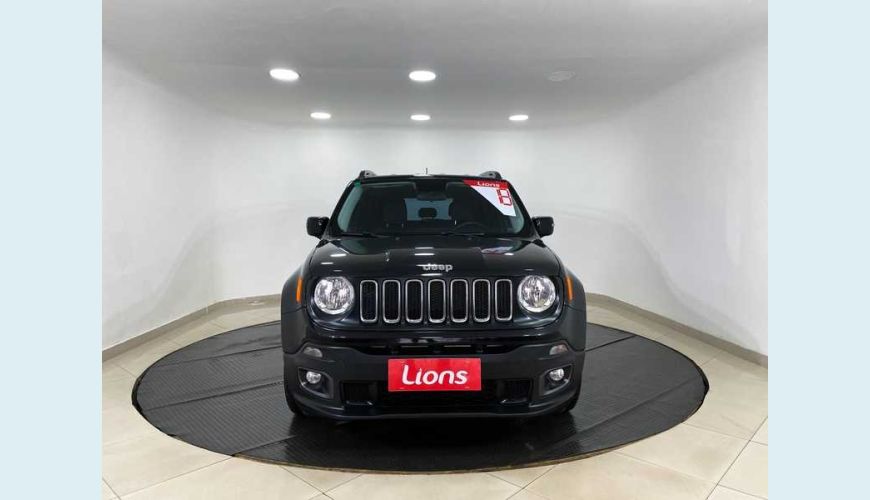 JEEP RENEGADE LONGITUDE 1.8 FLEX AUT. 4P - PRETO - 2018 Foto 3 (Grande)
