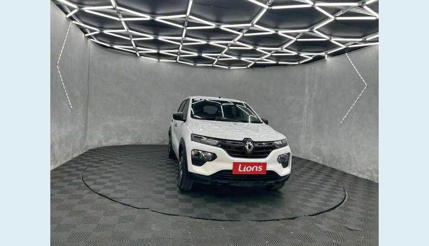 RENAULT RENAULT KWID ZEN 1.0 12V SCE FLEX MANUAL 4P - BRANCO - 2024 Foto 3 (Grande)