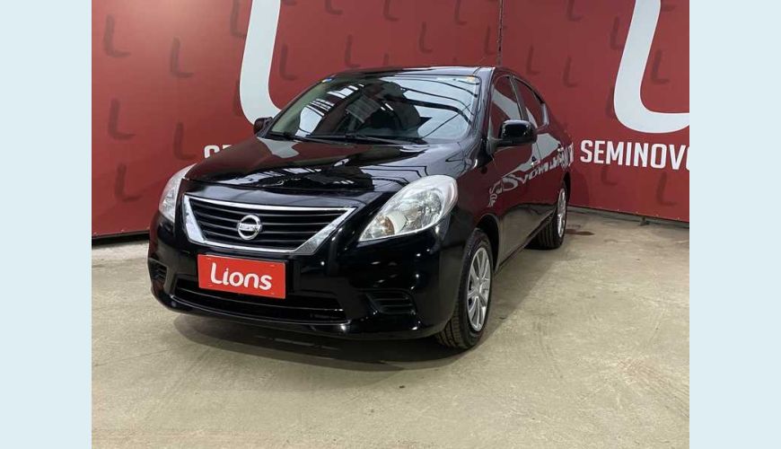 NISSAN NISSAN VERSA SL 1.6 16V FLEX MANUAL 4P - PRETO - 2014 Foto 3 (Grande)