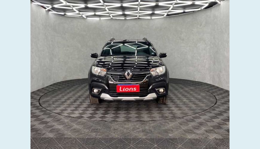 RENAULT RENAULT SANDERO ZEN 1.6 16V FLEX MANUAL 4P - PRETO - 2021 Foto 3 (Grande)