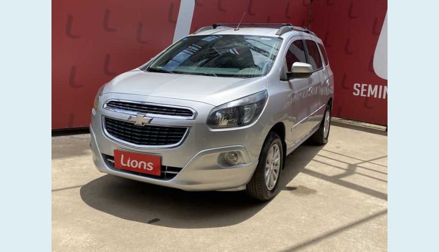 CHEVROLET CHEVROLET SPIN LT 1.8 FLEX MANUAL 4P - PRATA - 2016 Foto 3 (Grande)