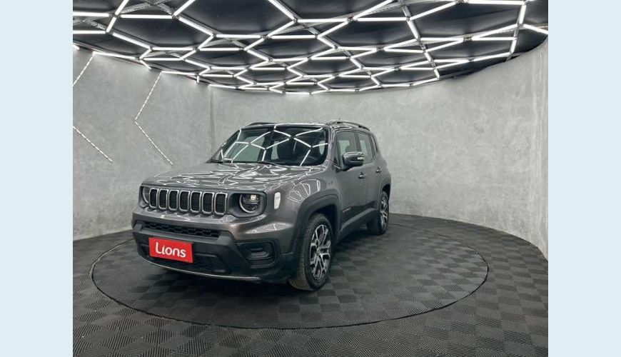 JEEP JEEP RENEGADE LONGITUDE T270 1.3 TURBO FLEX MANUAL 4P - CINZA - 2023 Foto 3 (Grande)