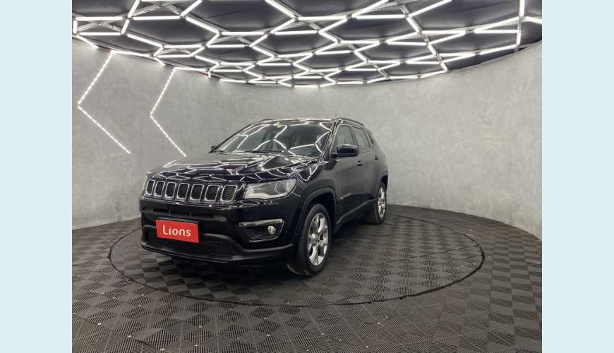 JEEP JEEP COMPASS LONGITUDE 2.0 FLEX AUT. 4P - PRETO - 2021 Foto 3 (Grande)