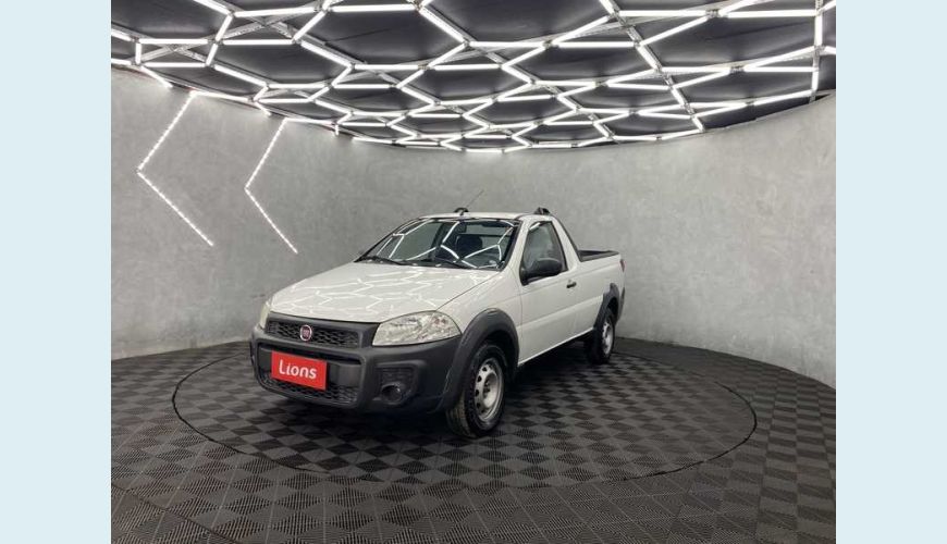 FIAT STRADA HARD WORKING 1.4 FLEX MANUAL 2P - BRANCO - 2020 Foto 3 (Grande)