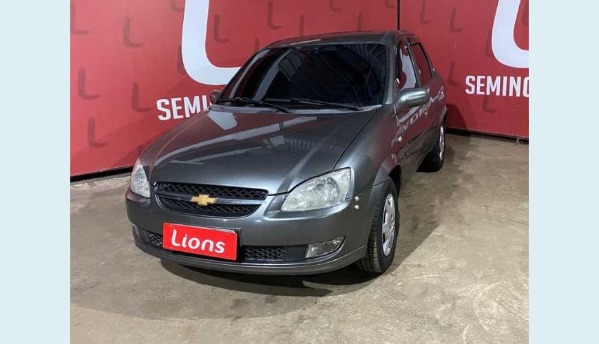 CHEVROLET CLASSIC LS 1.0 FLEX MANUAL 4P - CINZA - 2012 Foto 3 (Grande)