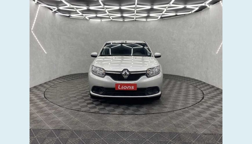 RENAULT LOGAN EXPRESSION 1.6 16V FLEX MANUAL 4P - PRATA - 2019 Foto 3 (Grande)