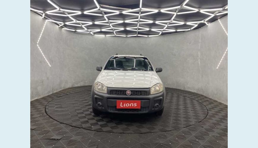 FIAT STRADA HARD WORKING CS 1.4 FLEX MANUAL 2P - BRANCO - 2018 Foto 3 (Grande)