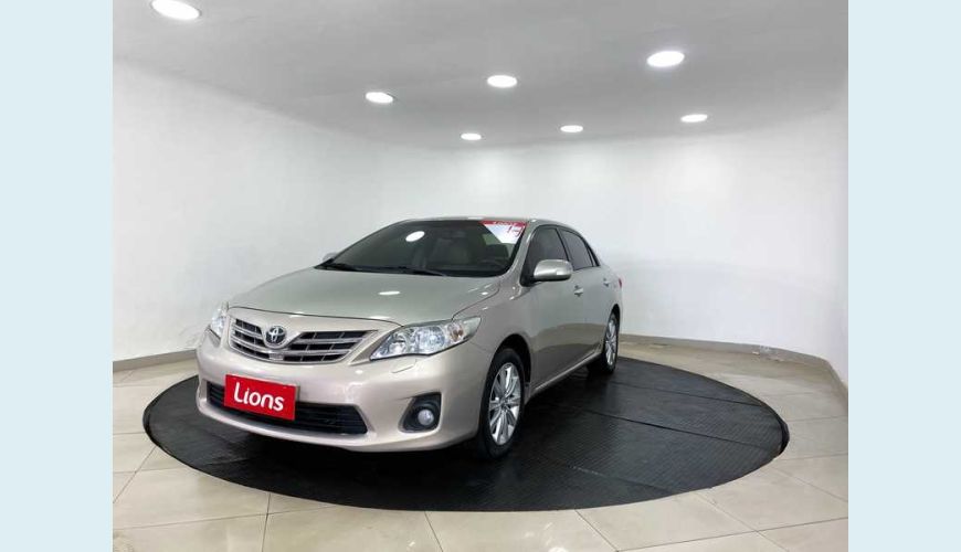 TOYOTA COROLLA XEI MULTI-DRIVE S 2.0 FLEX AUT. 4P - BEGE - 2013 Foto 3 (Grande)