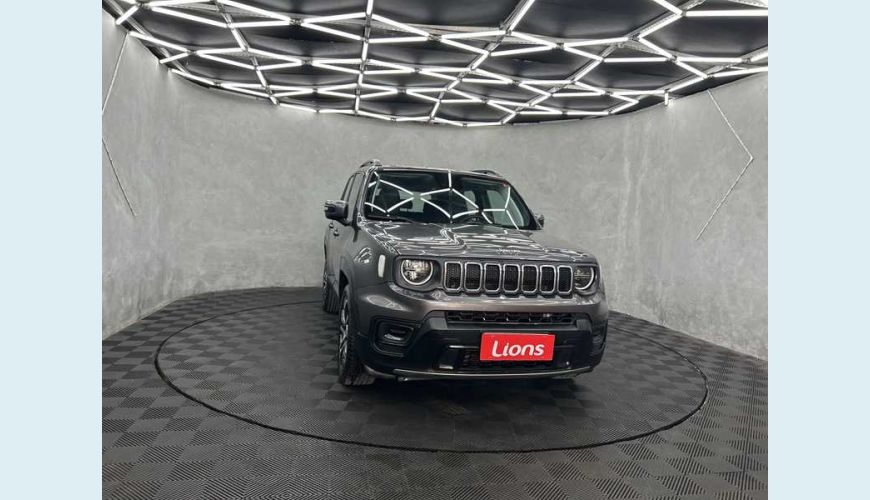 JEEP RENEGADE LONGITUDE T270 1.3 TURBO FLEX MANUAL 4P - CINZA - 2023 Foto 3 (Grande)