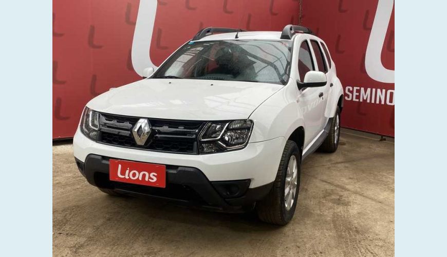 RENAULT DUSTER DYNAMIQUE 1.6 16V FLEX MANUAL 4P - BRANCO - 2017 Foto 3 (Grande)