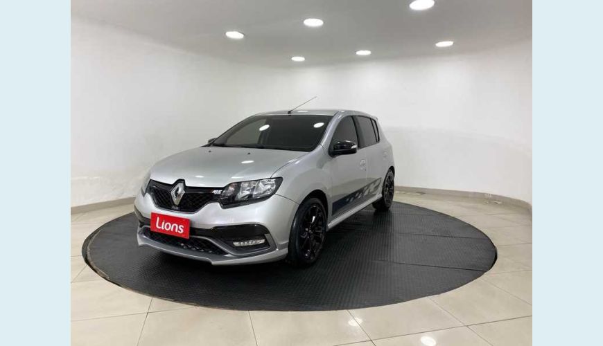 RENAULT SANDERO RS 2.0 16V FLEX MANUAL 4P - PRATA - 2016 Foto 3 (Grande)