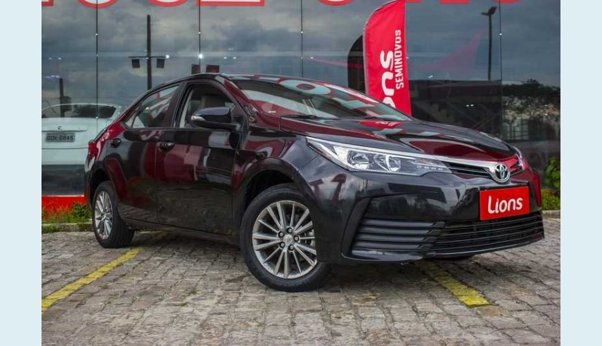 TOYOTA COROLLA GLI UPPER MULTI-DRIVE 1.8 FLEX AUT. 4P - PRETO - 2019 Foto 3 (Grande)