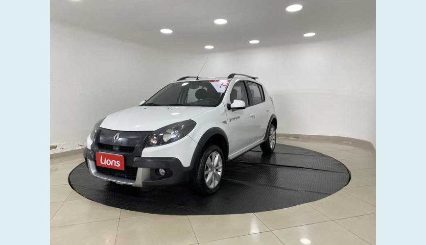 RENAULT SANDERO STEPWAY 1.6 16V FLEX AUT. 4P - BRANCO - 2014 Foto 3 (Grande)