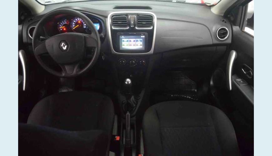 RENAULT SANDERO EXPRESSION 1.0 16V FLEX MANUAL 4P - PRATA - 2017 Foto 3 (Grande)