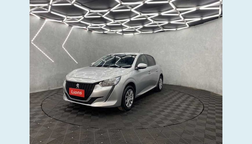 PEUGEOT 208 LIKE 1.6 FLEX MANUAL 4P - PRATA - 2021 Foto 3 (Grande)