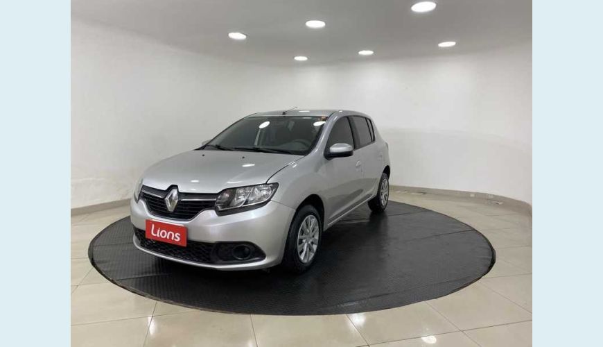 RENAULT SANDERO EXPRESSION 1.6 8V FLEX MANUAL 4P - PRATA - 2016 Foto 3 (Grande)
