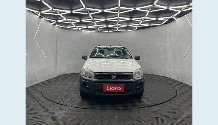 FIAT STRADA HARD WORKING 1.4 FLEX MANUAL 2P - BRANCO - 2019 Foto 3 (Grande)