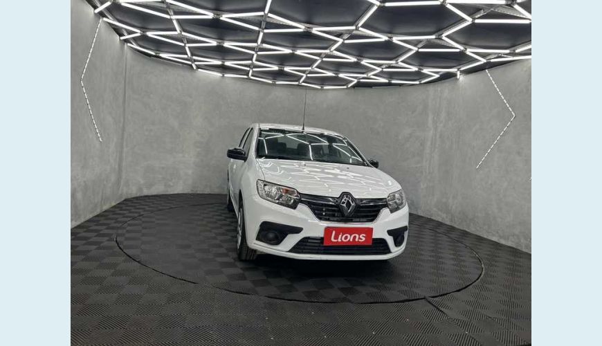 RENAULT LOGAN ZEN 1.6 16V FLEX MANUAL 4P - BRANCO - 2022 Foto 3 (Grande)