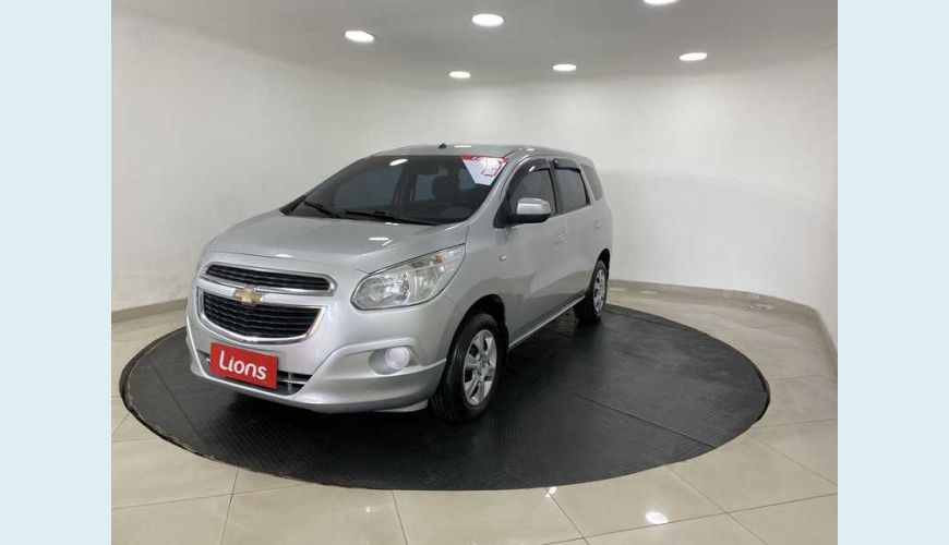 CHEVROLET SPIN LT 1.8 FLEX AUT. 4P - PRATA - 2013 Foto 3 (Grande)