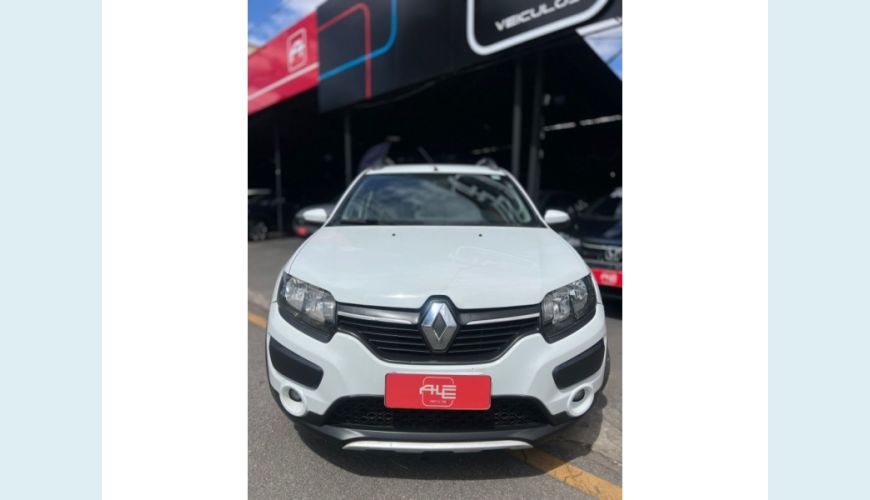 RENAULT SANDERO FLEX MANUAL 4P - BRANCO - 2015 Foto 3 (Grande)
