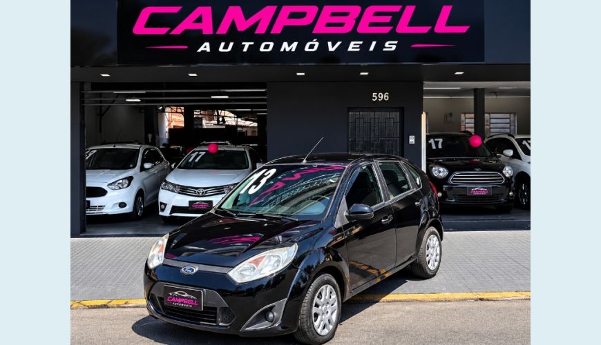 FORD FORD FIESTA 1.6 8V FLEX MANUAL 4P - PRETO - 2013 Foto 3 (Grande)