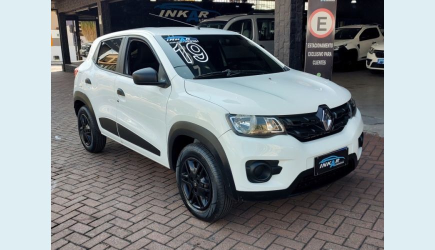 RENAULT RENAULT KWID FLEX MANUAL - BRANCO - 2019 Foto 3 (Grande)