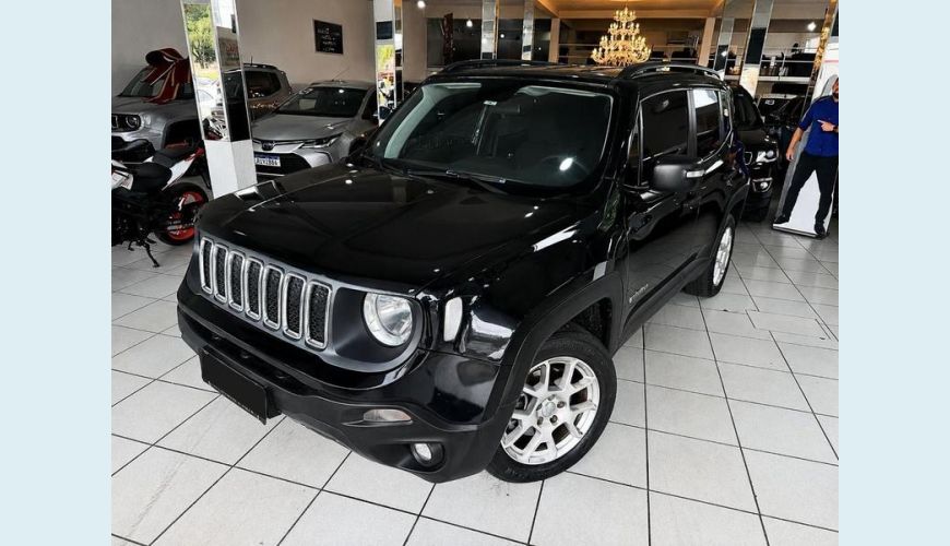 JEEP RENEGADE SPORT 1.8 16V FLEX MANUAL 4P - PRETO - 2020 Foto 3 (Grande)