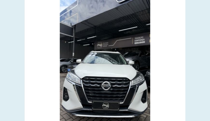 NISSAN NISSAN KICKS FLEX AUT. 4P - BRANCO - 2022 Foto 3 (Grande)