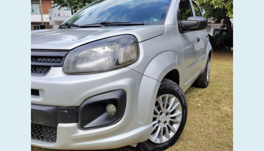 FIAT FIAT UNO FLEX MANUAL 4P - PRATA - 2019 Foto 3 (Grande)