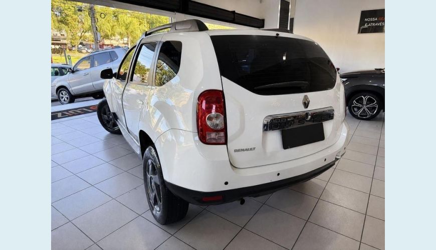 RENAULT DUSTER E 1.6 FLEX MANUAL 4P - BRANCO - 2015 Foto 3 (Grande)