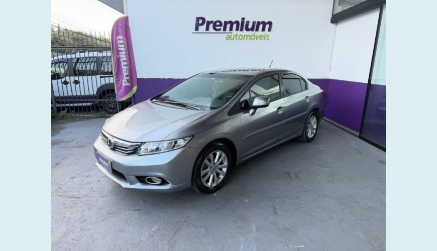 HONDA CIVIC - PRATA - 2012 Foto 3 (Grande)