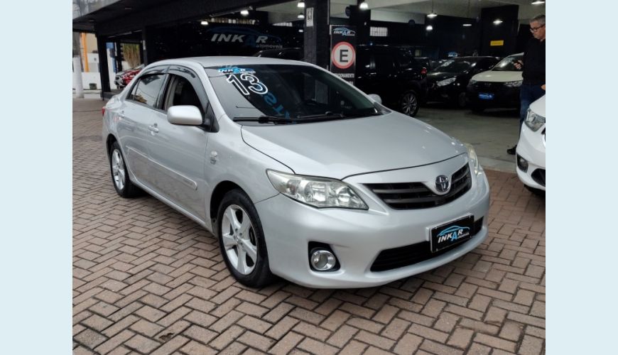 TOYOTA COROLLA - PRATA - 2013 Foto 3 (Grande)