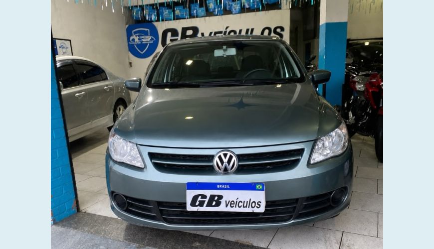 VOLKSWAGEN GOL 1.0 TREND/ POWER 8V 4P - CINZA - 2010 Foto 3 (Grande)