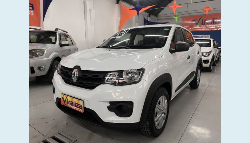 RENAULT KWID - BRANCO - 2022 Foto 3 (Grande)