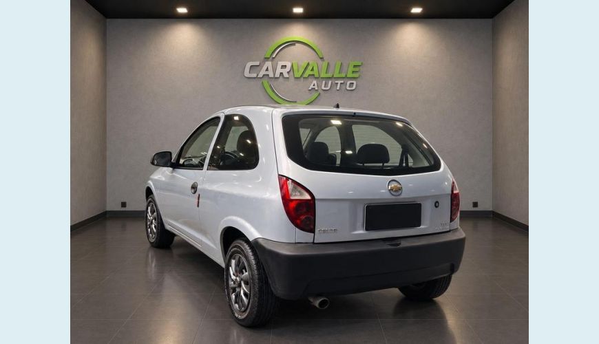 CHEVROLET CELTA 1.0 MPFI LIFE 8V FLEX 2P MANUAL - PRATA - 2007 Foto 3 (Grande)