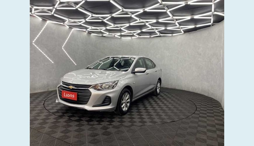 CHEVROLET ONIX PLUS 1.0 LT (FLEX) - PRATA - 2021 Foto 3 (Grande)
