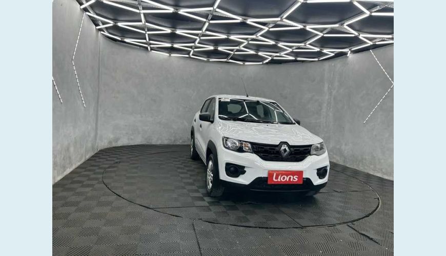 RENAULT KWID ZEN 1.0 12V SCE (FLEX) - BRANCO - 2021 Foto 3 (Grande)