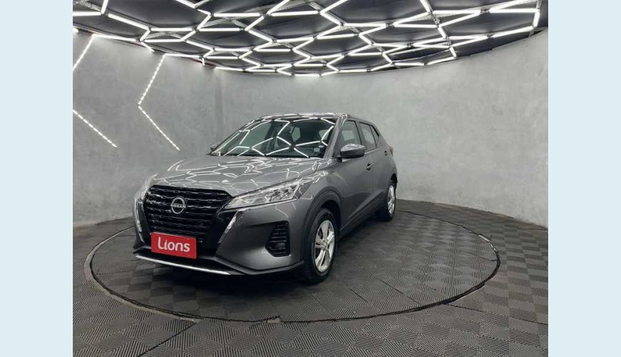NISSAN KICKS ACTIVE 1.6 (FLEX) - CINZA - 2024 Foto 3 (Grande)