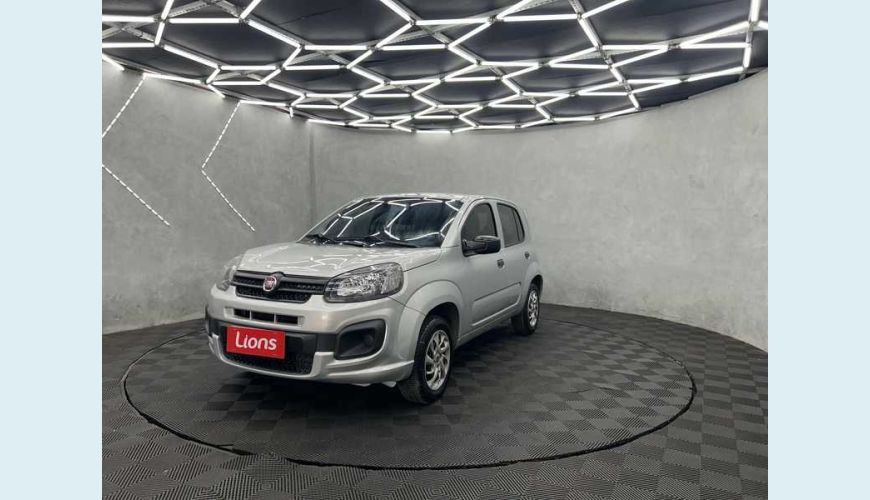 FIAT UNO ATTRACTIVE 1.0 8V (FLEX) 4P - PRATA - 2020 Foto 3 (Grande)