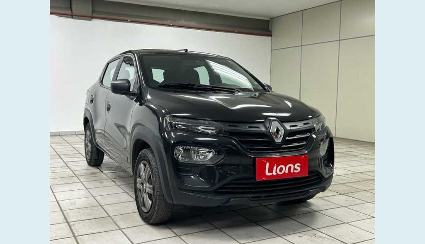 RENAULT KWID ZEN 1.0 12V SCE (FLEX) - PRETO - 2024 Foto 3 (Grande)