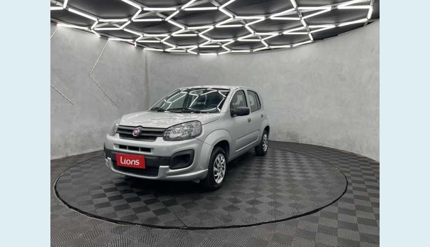 FIAT UNO ATTRACTIVE 1.0 8V (FLEX) 4P - PRATA - 2020 Foto 3 (Grande)