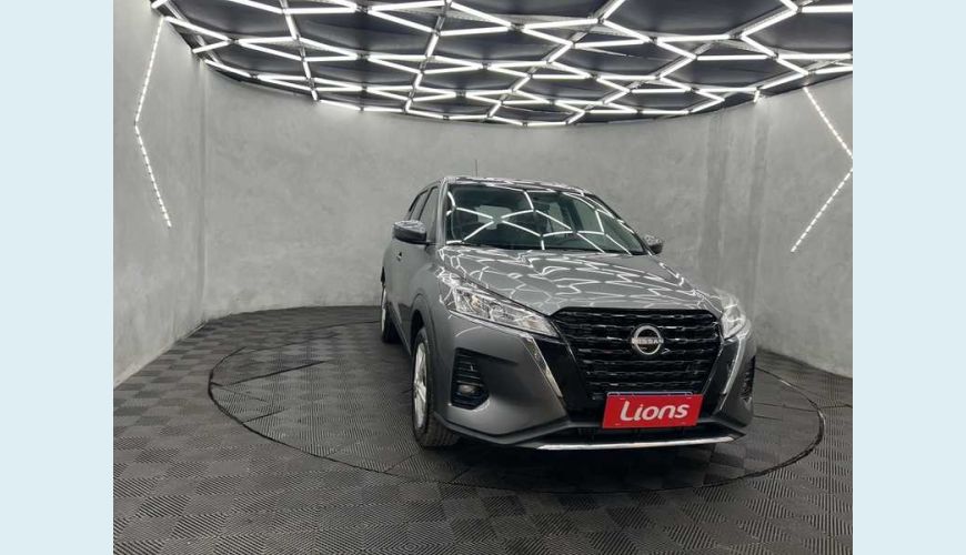 NISSAN KICKS ACTIVE 1.6 (FLEX) - CINZA - 2024 Foto 3 (Grande)