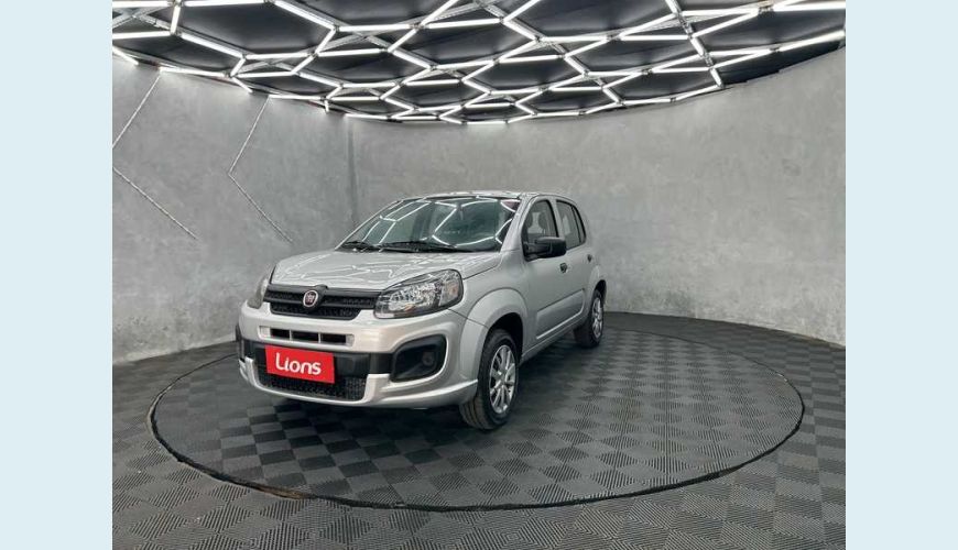 FIAT UNO ATTRACTIVE 1.0 8V (FLEX) 4P - PRATA - 2020 Foto 3 (Grande)